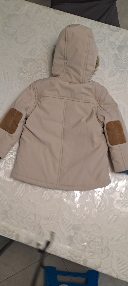 Piumino OVKS bambino 6 anni marrone