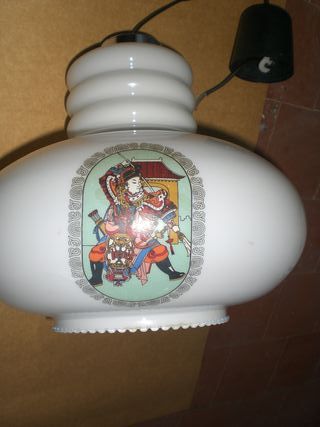 Lámpara  motivos japoneses