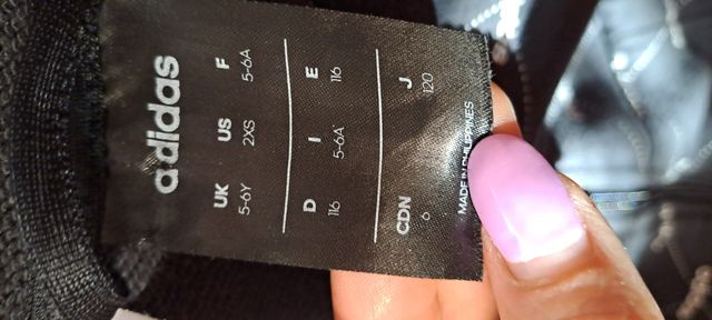 Felpa Adidas bimbo 6 anni