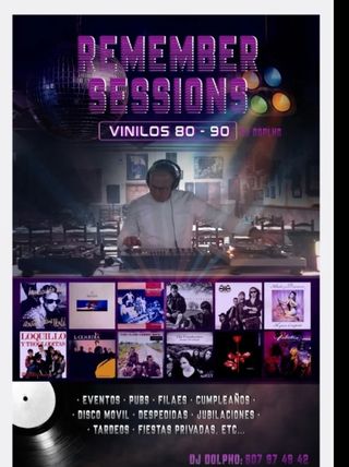 DJ Remember En Vinilos 80-90 Pop rock internaciona