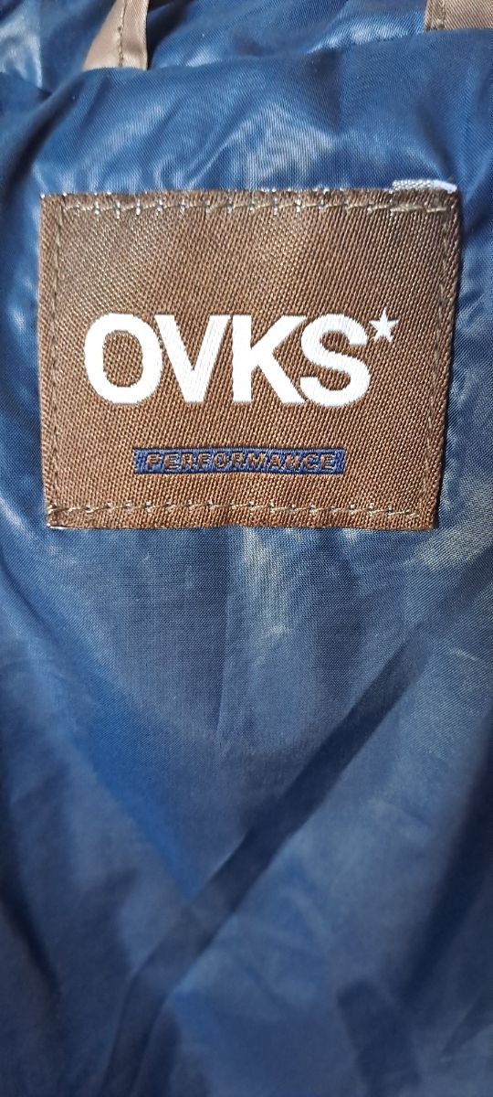 Piumino OVKS bambino 6 anni marrone