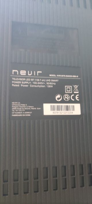 Smart Nevir 55 ( Pantalla Rota)