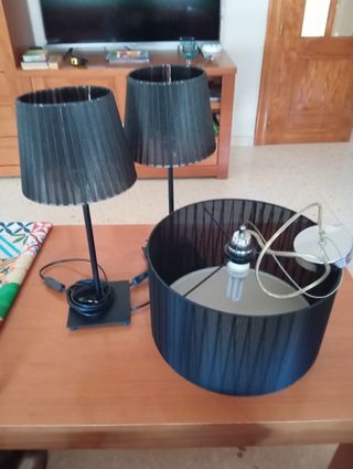 Lámparas de mesa y techo