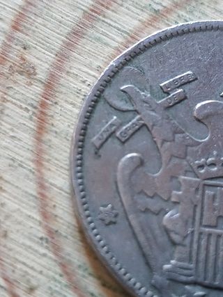 25 Pesetas Franco 1957