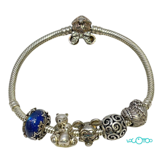 Pulsera Pandora con 5 charms