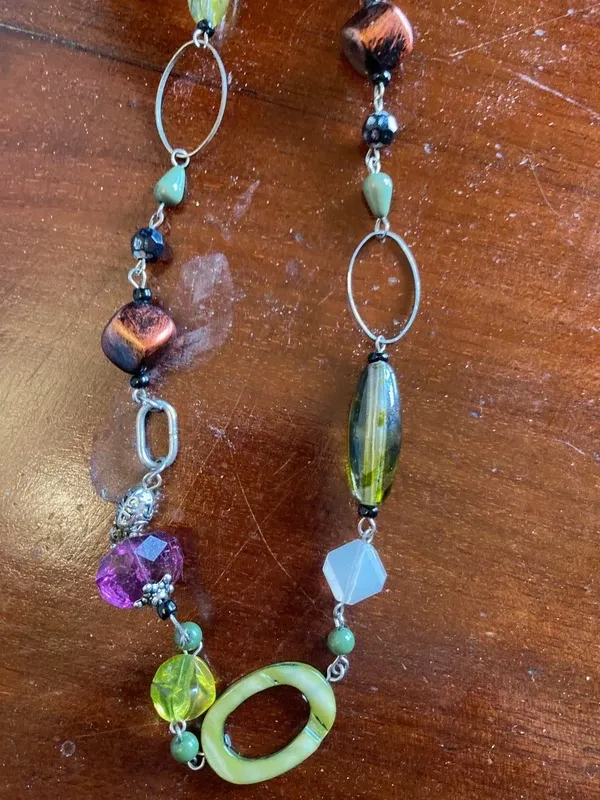 Collana bigiotteria design contemporanea