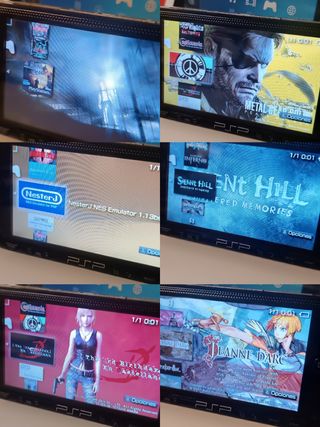 Sony PSP 1000 FAT Negra