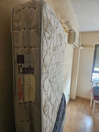 Colchón de tela de 90, poco uso