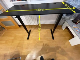 Tavolo da gioco elettronico nero impeccabile Mesa