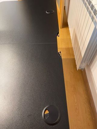 Tavolo da gioco elettronico nero impeccabile Mesa
