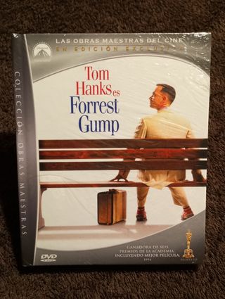 DVD libro Forrest Gump Edición Exclusiva