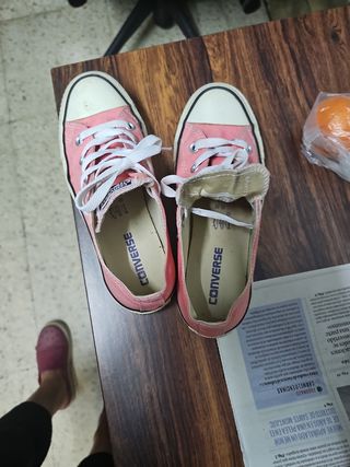 Zapatillas Converse All Star Rosa Talla 36.5