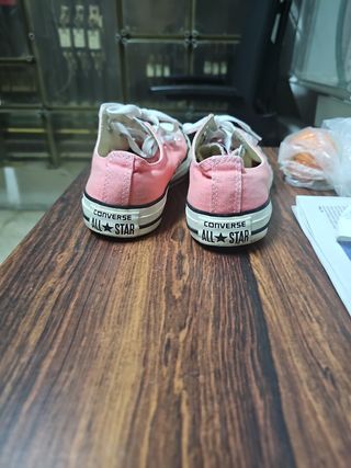 Zapatillas Converse All Star Rosa Talla 36.5