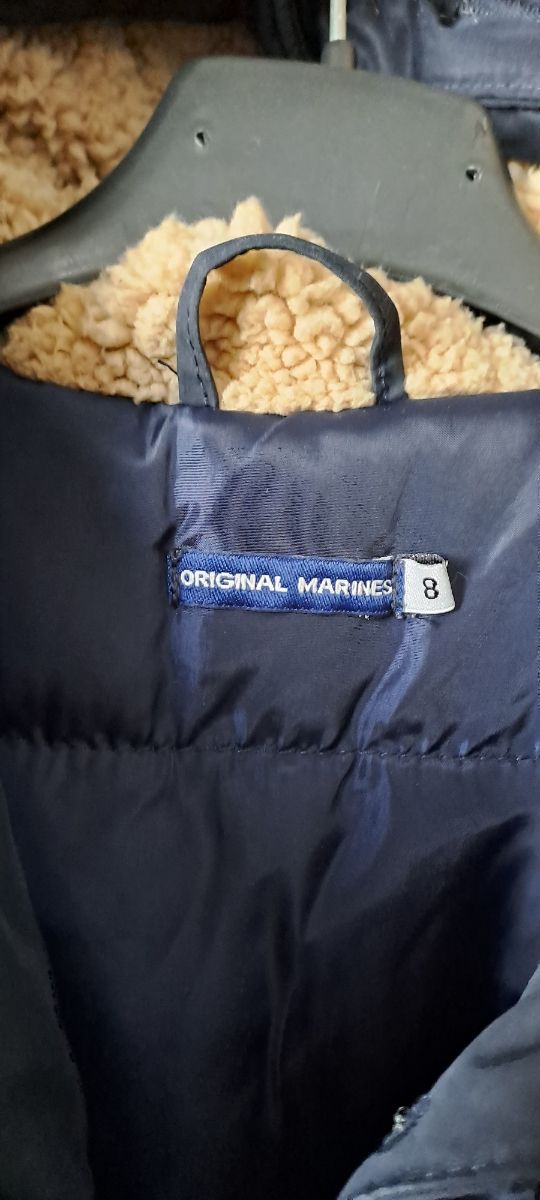 Piumino blu Mawi 3 anni