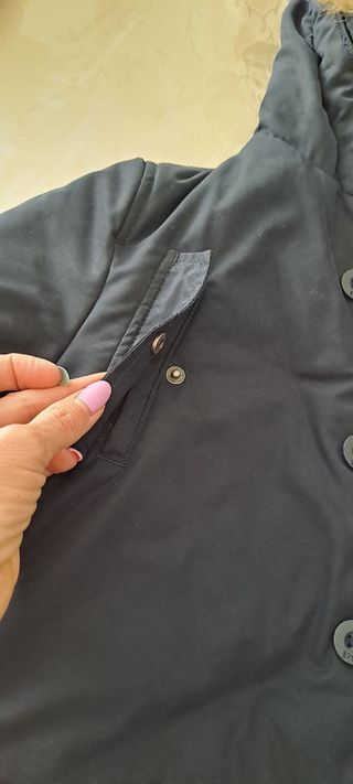 Parka blu 8 anni
