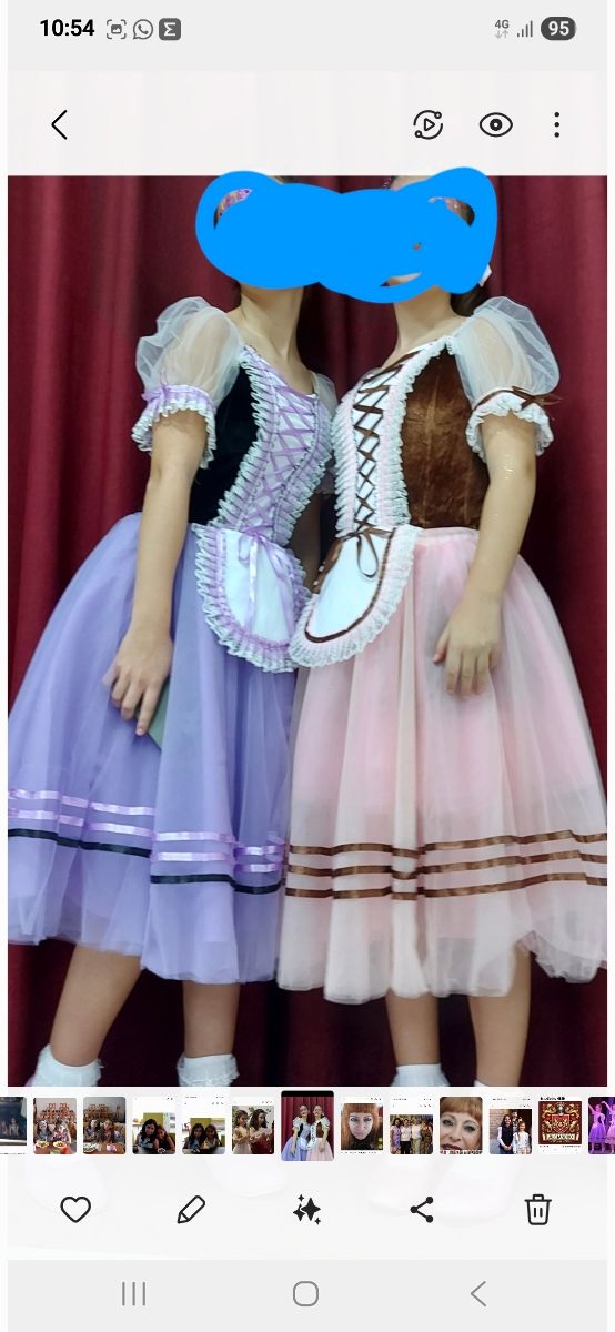 Disfraces de ballet para niña precio unidad