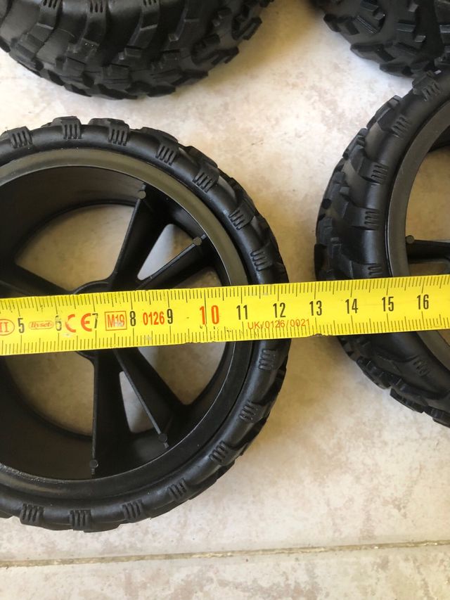 Ruedas RC Monster Truck 1/10 (4 unidades)