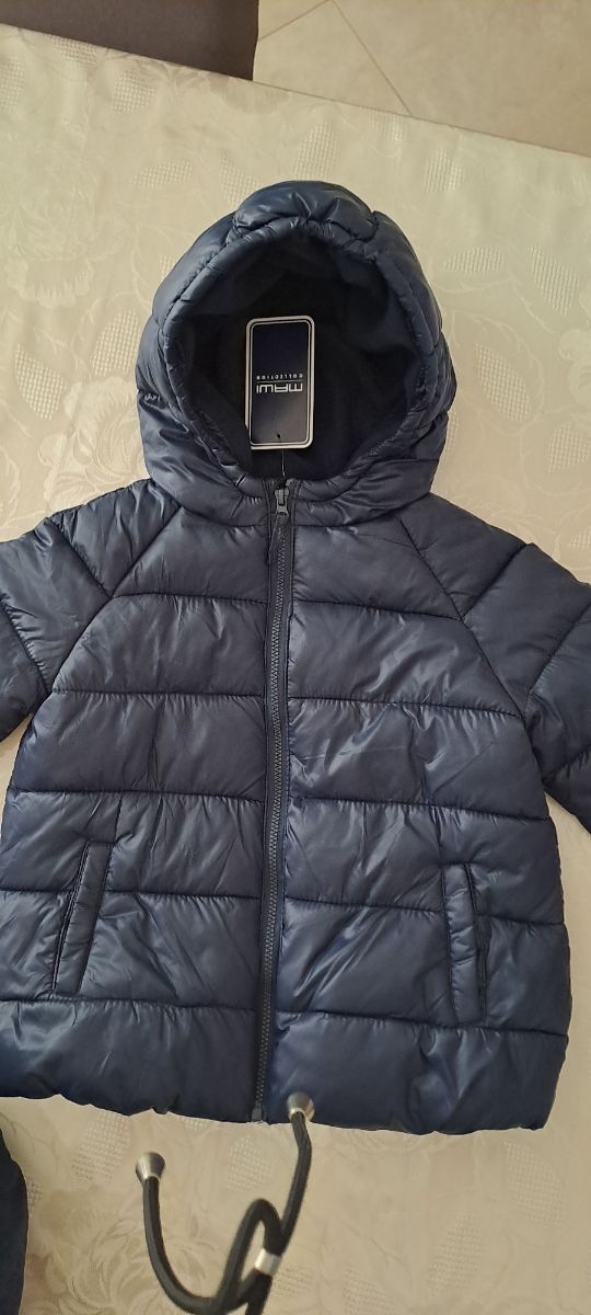 Piumino blu Mawi 3 anni