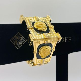BRAZALETE - MEDUSA MACIZO ORO 18K