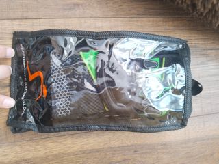 Guantes de moto negros y verdes para niño/a