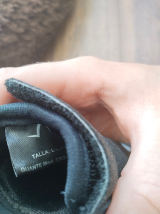 Guantes de moto negros y verdes para niño/a