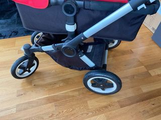 Bugaboo Buffalo capota roja + capota beige.