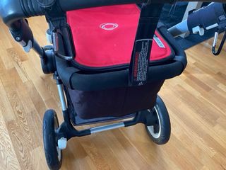 Bugaboo Buffalo capota roja + capota beige.