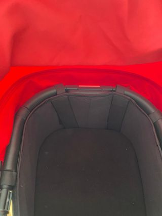 Bugaboo Buffalo capota roja + capota beige.