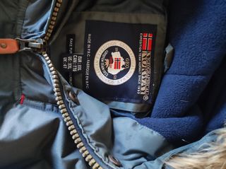 Anorak Geographical Norway Gris
