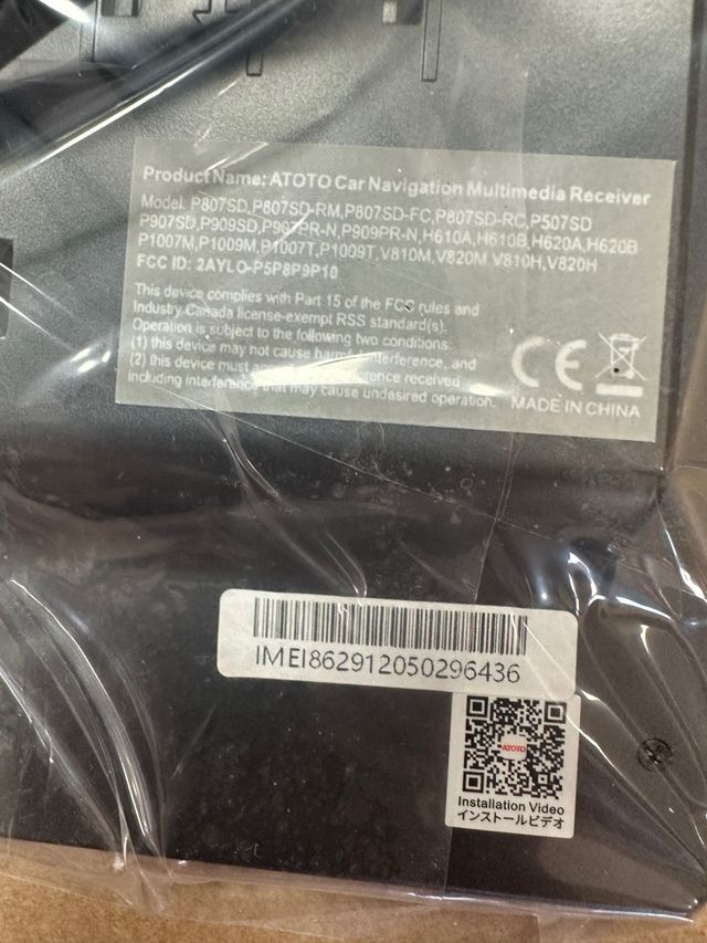 Radio Android ATOTO 9 + Micrófono + Control#296436