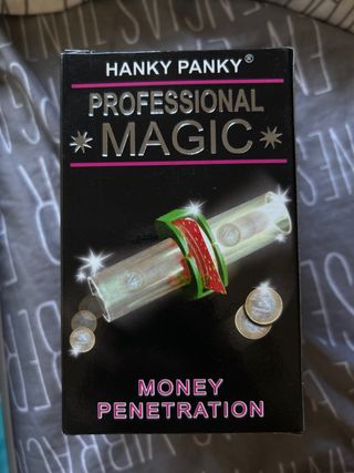 Truco Magia Moneda Carta Hanky Panky