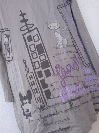 Vestido Mayoral Gris. T: 12 Años