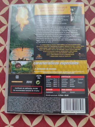 Desaparecido en Combate. DVD. Chuck Norris.