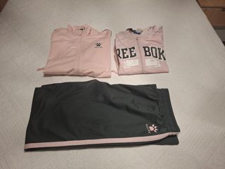 Chándal Kelme Talla M y Sudadera Talla 16 Rosa