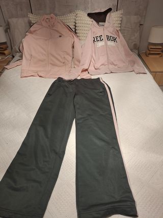 Chándal Kelme Talla M y Sudadera Talla 16 Rosa