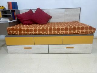 Habitación juvenil completa madera y laca