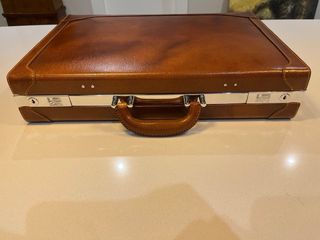 Maletín Samsonite Cuero Marrón