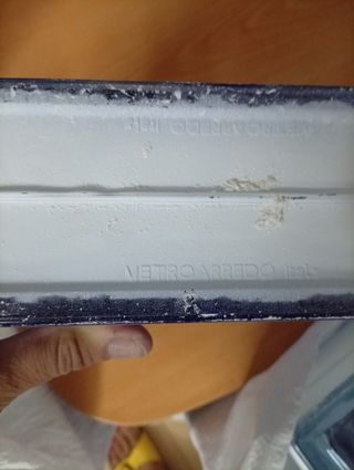 Bloque de vidrio azul pavés