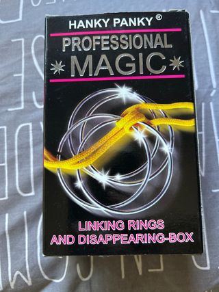 Truco Magia Aros Cuerda Hanky Panky Profesional
