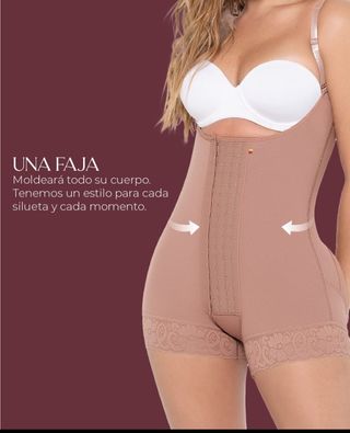 Faja reductora beige
