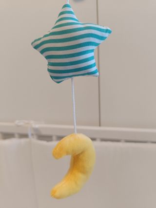 Móvil musical cuna bebé