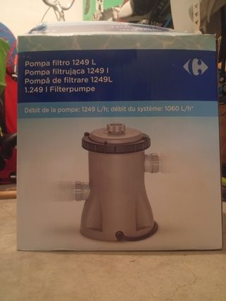 Bomba Filtro Piscina Carrefour 1249L