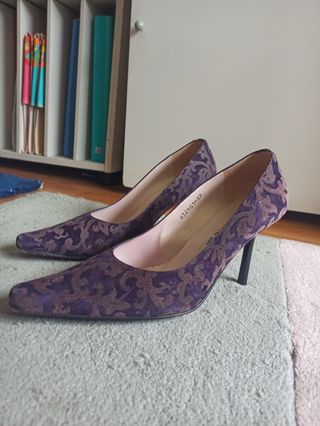 Zapatos de fiesta morados Krimson