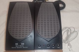 Altavoces MS 308 Multimedia Negro