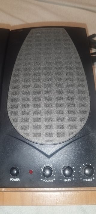 Altavoces MS 308 Multimedia Negro
