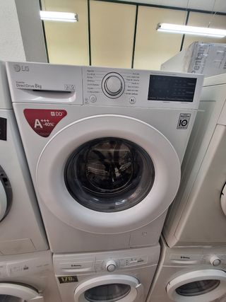 Lavadora LG ThinQ Direct Drive 8/5kg