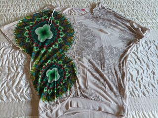 Camiseta Desigual Multicolor Talla S