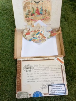Cajitas de Puros Rafael Gonzalez
