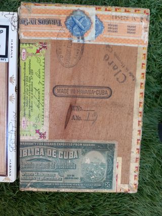 Cajitas de Puros Rafael Gonzalez