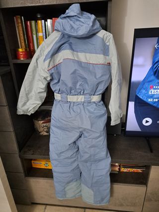 Tuta da sci Wedze bambina/bambino azzurra